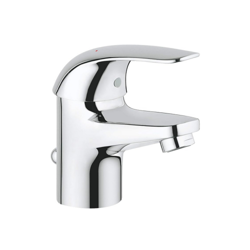 Grohe euroeco 23262000 - miscelatore monocomando per lavabo taglia s con attacco a piletta 1'' 1/4